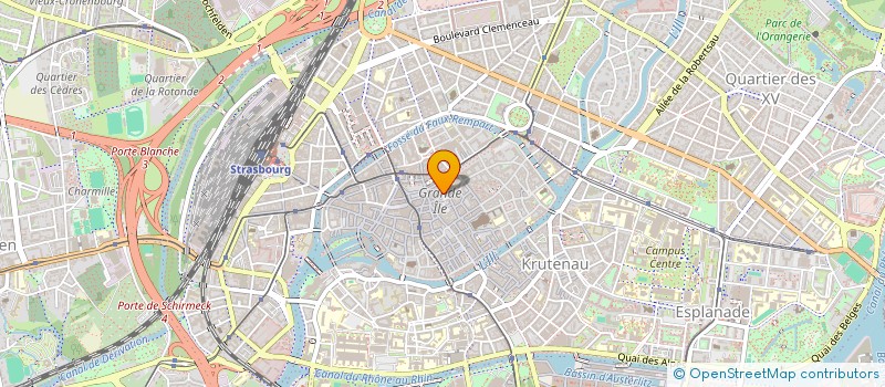 localisation de l'entreprise MADAME ISABELLE REICH  STRASBOURG