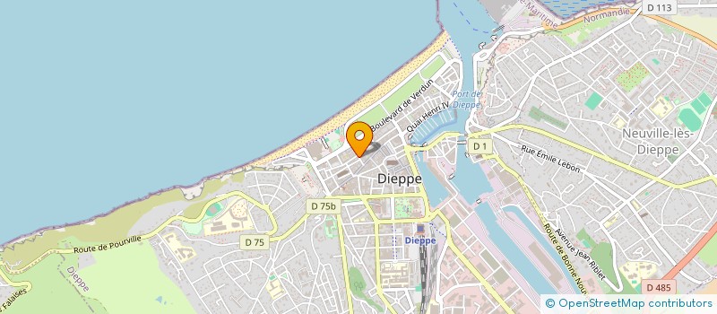 localisation de l'entreprise MADAME ISABELLE REMISZ  DIEPPE