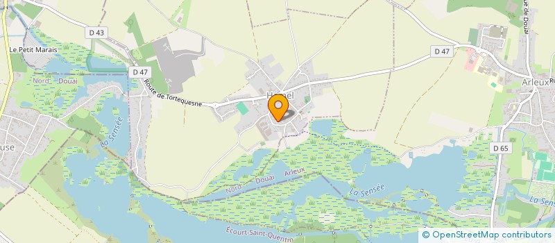 localisation de l'entreprise MADAME ISABELLE REMY  HAMEL