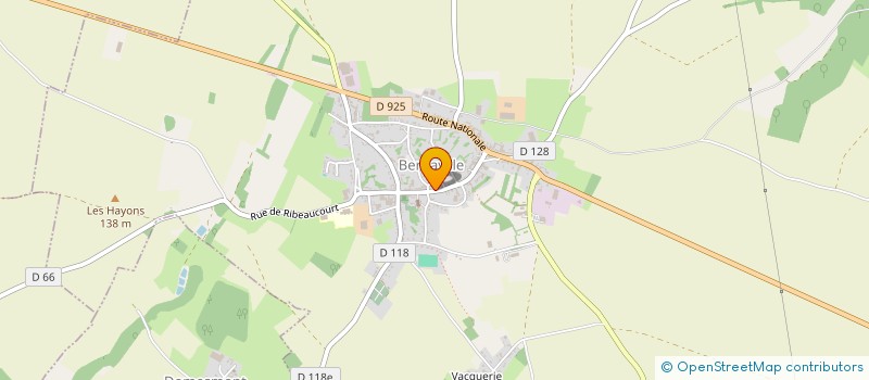 localisation de l'entreprise MADAME ISABELLE RENAULT à BERNAVILLE