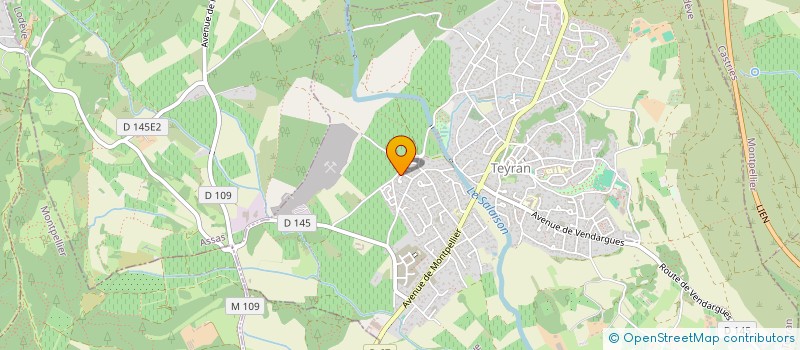 localisation de l'entreprise MADAME ISABELLE RENOUF  TEYRAN