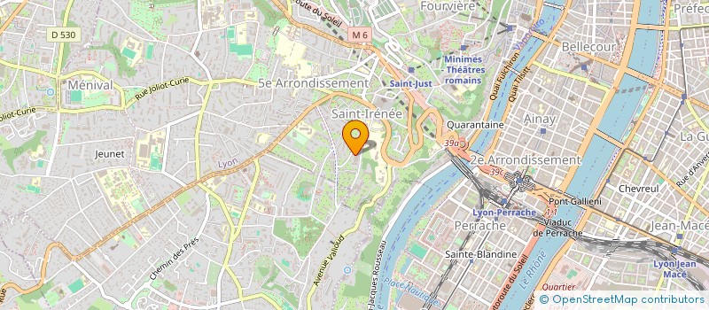localisation de l'entreprise MADAME ISABELLE REYMOND à LYON