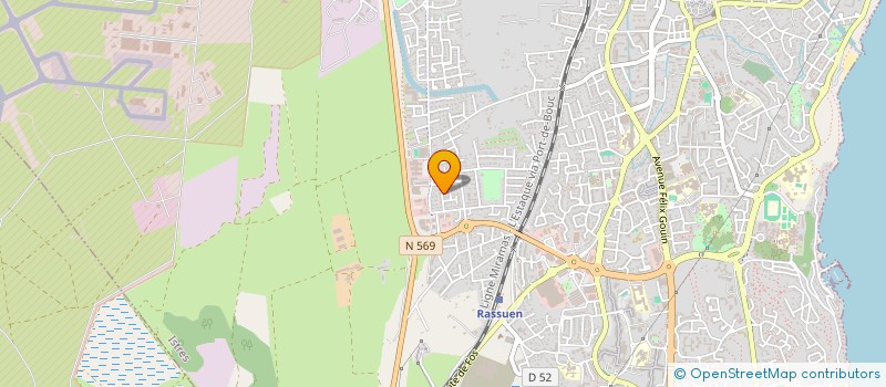 localisation de l'entreprise MADAME ISABELLE REYMOND  ISTRES