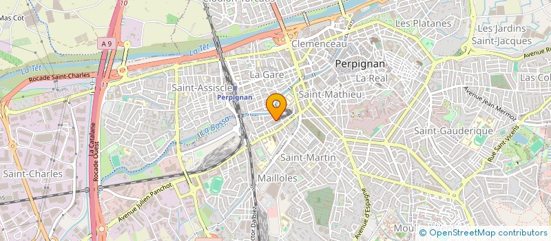 localisation de l'entreprise MADAME ISABELLE REYNAUD  PERPIGNAN