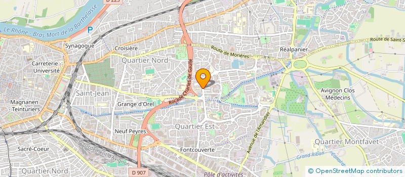 localisation de l'entreprise MADAME ISABELLE REYNES  AVIGNON