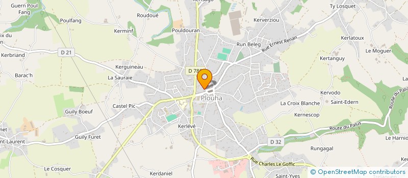 localisation de l'entreprise MADAME ISABELLE RIARD  PLOUHA