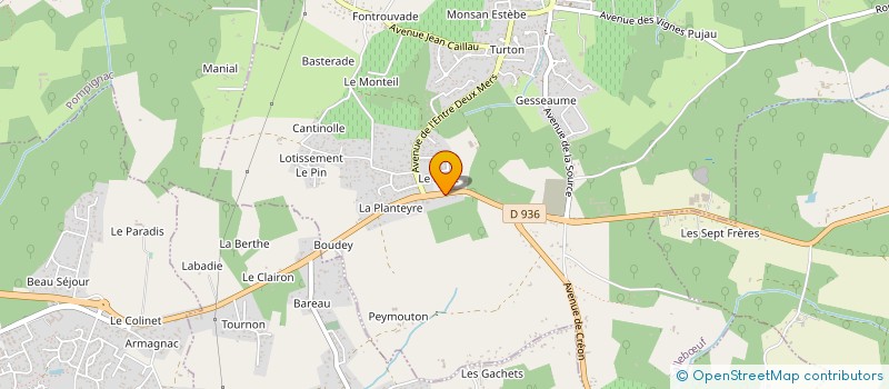 localisation de l'entreprise MADAME ISABELLE RIBEIRO  SALLEBUF