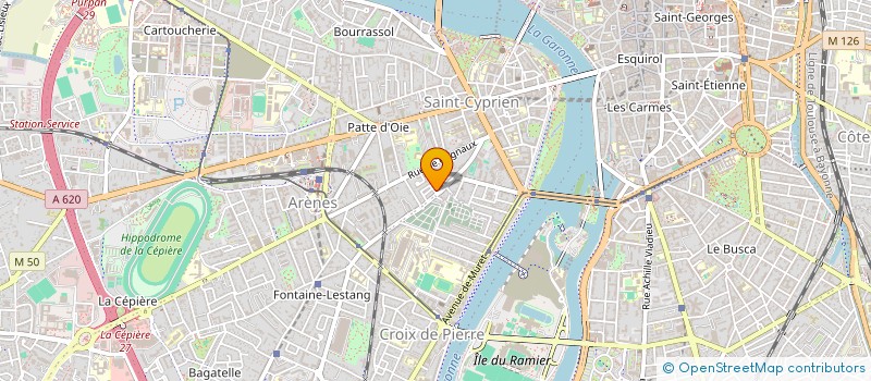 localisation de l'entreprise MADAME ISABELLE RICARD à TOULOUSE