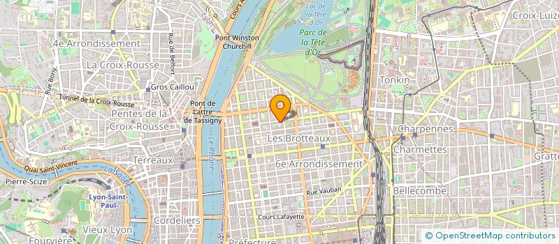 localisation de l'entreprise MADAME ISABELLE RICCI  LYON