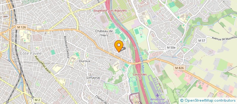 localisation de l'entreprise MADAME ISABELLE RICHARD  TOULOUSE