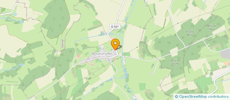 localisation de l'entreprise MADAME ISABELLE RICHARD  BOUXURULLES