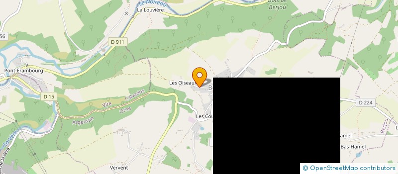 localisation de l'entreprise MADAME ISABELLE RICHARD à BERJOU