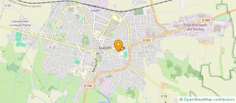 localisation de l'entreprise MADAME ISABELLE RICHARDEAU à LUCON
