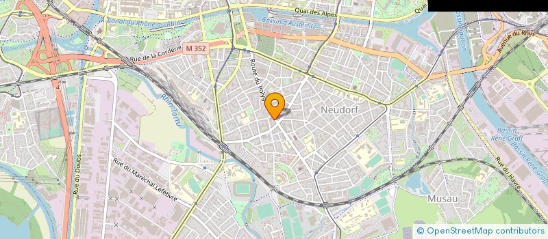 localisation de l'entreprise MADAME ISABELLE RIGAUT à STRASBOURG