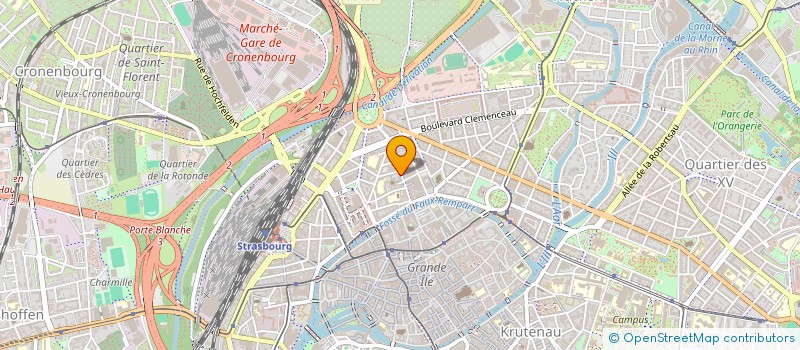 localisation de l'entreprise MADAME ISABELLE RINN à STRASBOURG