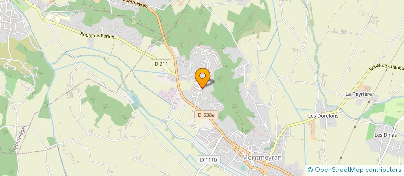 localisation de l'entreprise MADAME ISABELLE RISSOANS  MONTMEYRAN