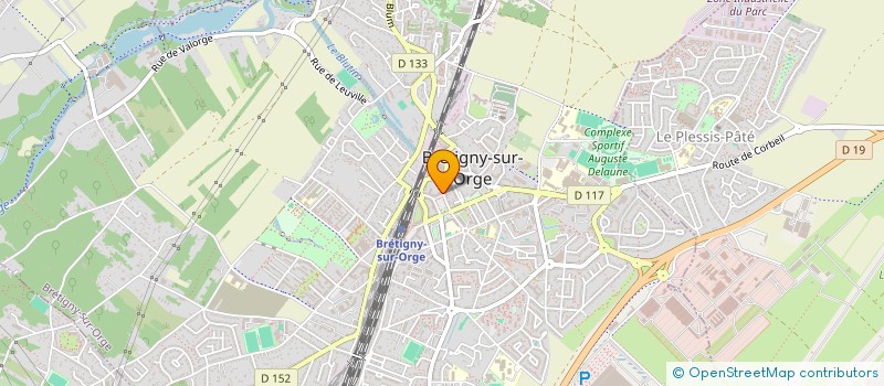 localisation de l'entreprise MADAME ISABELLE RIVET à BRETIGNY-SUR-ORGE