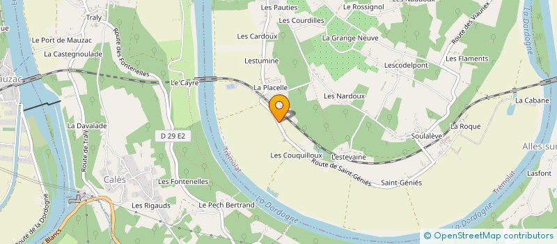 localisation de l'entreprise MADAME ISABELLE RIVIERA  TREMOLAT