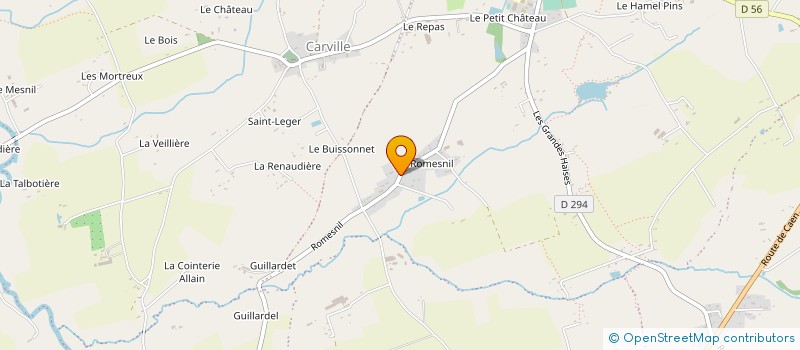 localisation de l'entreprise MADAME ISABELLE RIVIERE  SOULEUVRE EN BOCAGE