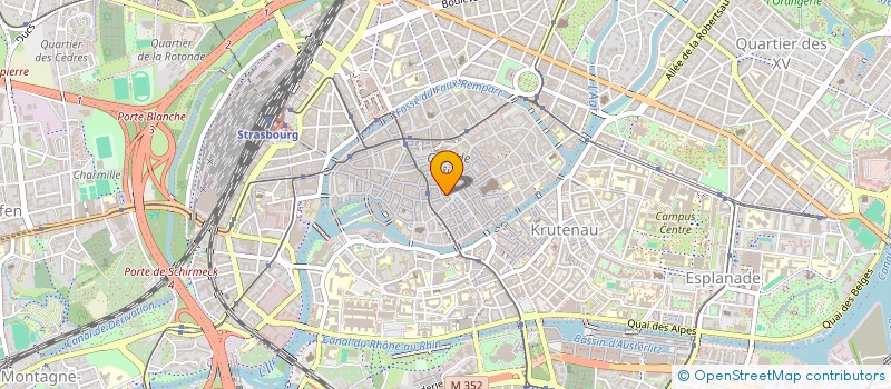 localisation de l'entreprise MADAME ISABELLE RIVOT à STRASBOURG