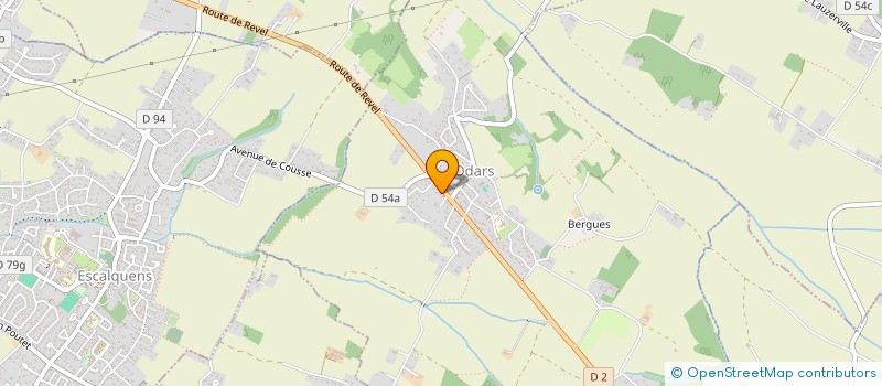 localisation de l'entreprise MADAME ISABELLE RIZZETTO  ODARS