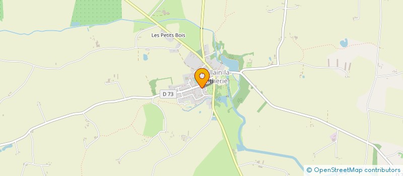 localisation de l'entreprise MADAME ISABELLE ROBERT  CHALLAIN-LA-POTHERIE