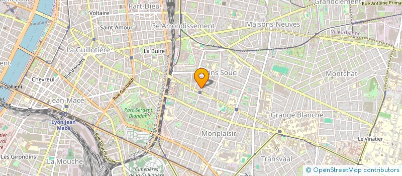 localisation de l'entreprise MADAME ISABELLE ROBERT DE SAINT-VICTOR  LYON