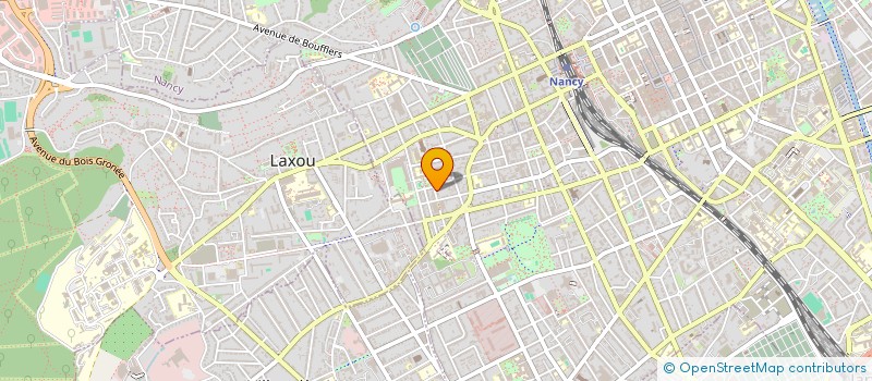 localisation de l'entreprise MADAME ISABELLE ROBILLIARD  NANCY