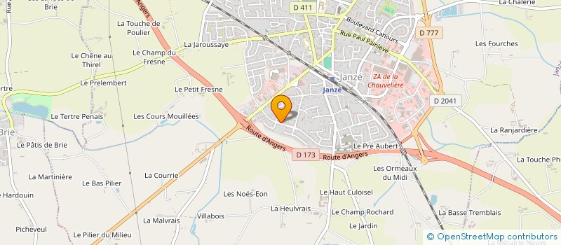 localisation de l'entreprise MADAME ISABELLE ROBIN  JANZE