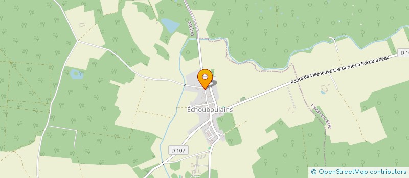 localisation de l'entreprise MADAME ISABELLE ROBLOT  ECHOUBOULAINS