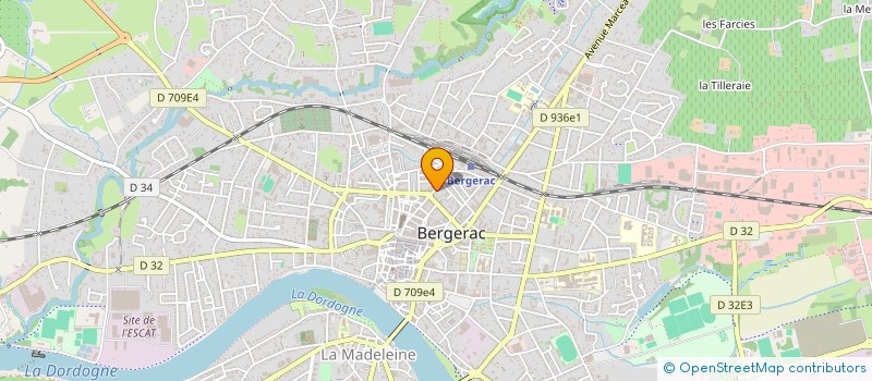 localisation de l'entreprise MADAME ISABELLE ROCCHI à BERGERAC