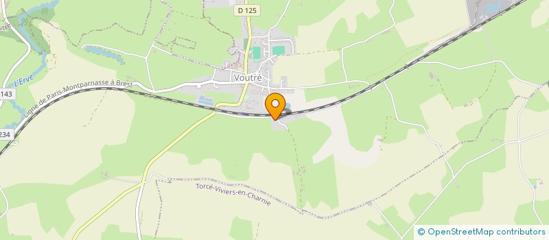 localisation de l'entreprise MADAME ISABELLE ROCHE  VOUTRE