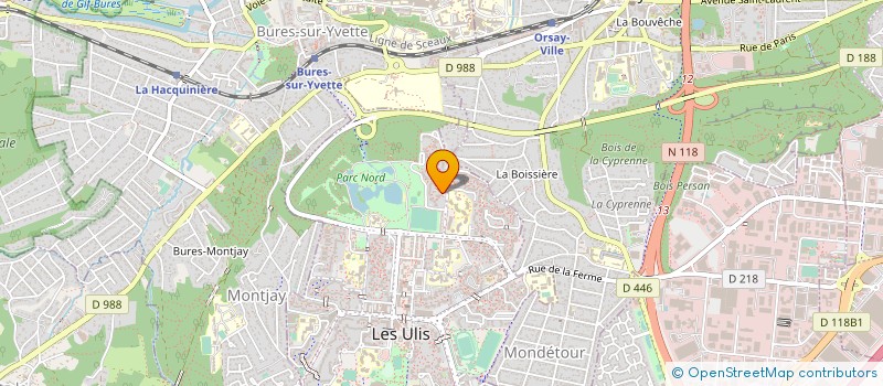 localisation de l'entreprise MADAME ISABELLE ROCHER à LES ULIS