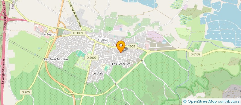 localisation de l'entreprise MADAME ISABELLE ROCHET  SIGEAN