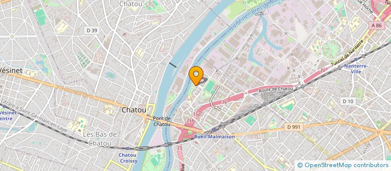 localisation de l'entreprise MADAME ISABELLE RODIER à RUEIL-MALMAISON