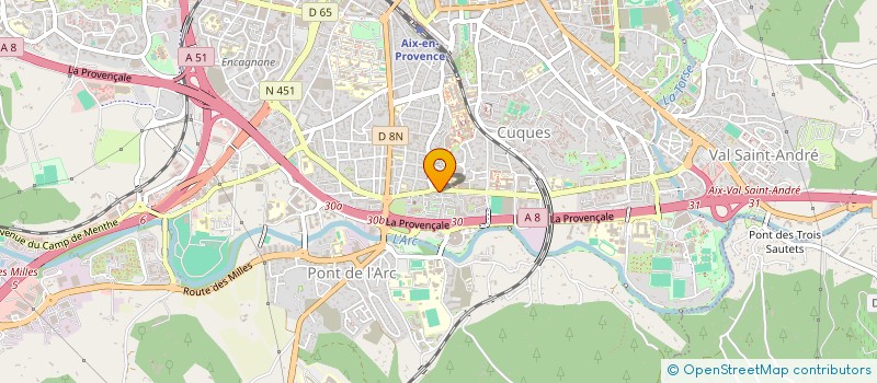 localisation de l'entreprise MADAME ISABELLE ROEDERER à AIX-EN-PROVENCE