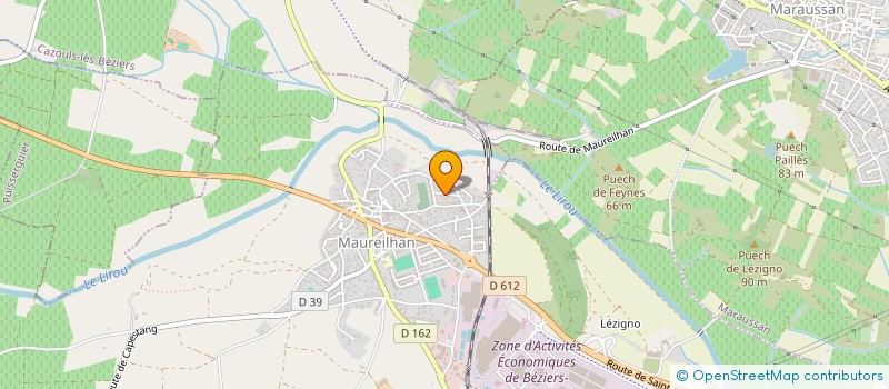 localisation de l'entreprise MADAME ISABELLE ROLLET à MAUREILHAN