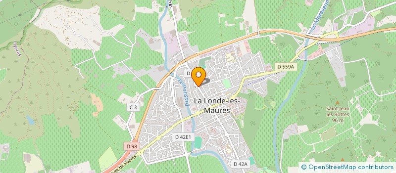 localisation de l'entreprise MADAME ISABELLE ROMBI à LA LONDE-LES-MAURES