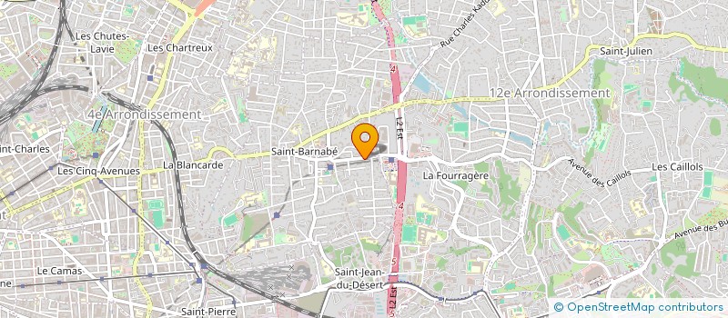 localisation de l'entreprise MADAME ISABELLE ROMEO à MARSEILLE