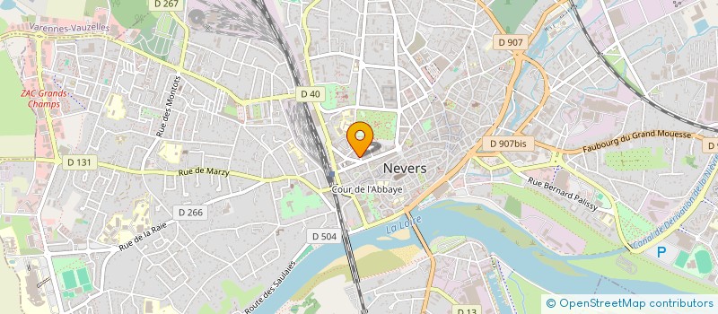 localisation de l'entreprise MADAME ISABELLE RONGERE à NEVERS
