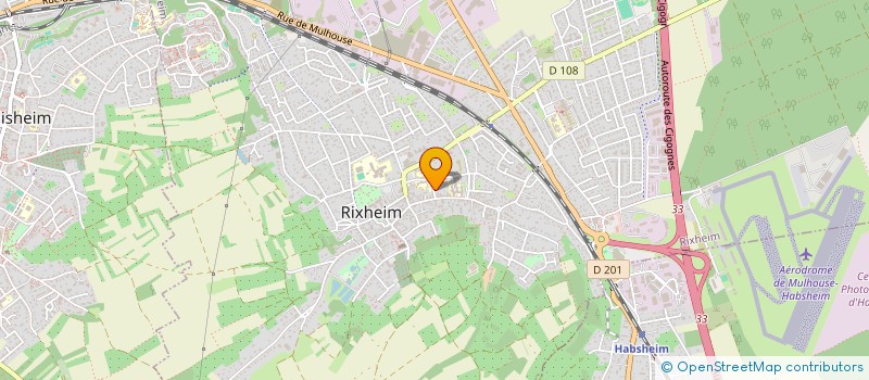 localisation de l'entreprise MADAME ISABELLE ROPERT  RIXHEIM