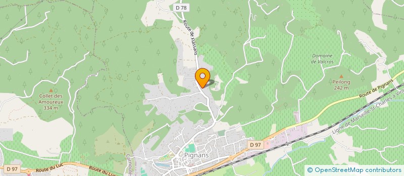 localisation de l'entreprise MADAME ISABELLE ROSCIO-PIASSOT  PIGNANS