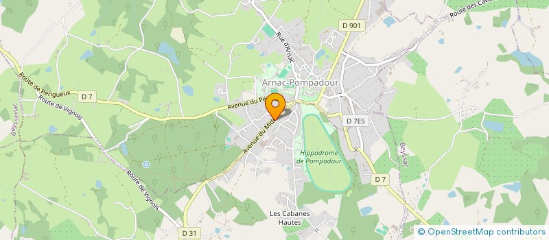 localisation de l'entreprise MADAME ISABELLE ROSIER à SAINT-SORNIN-LAVOLPS