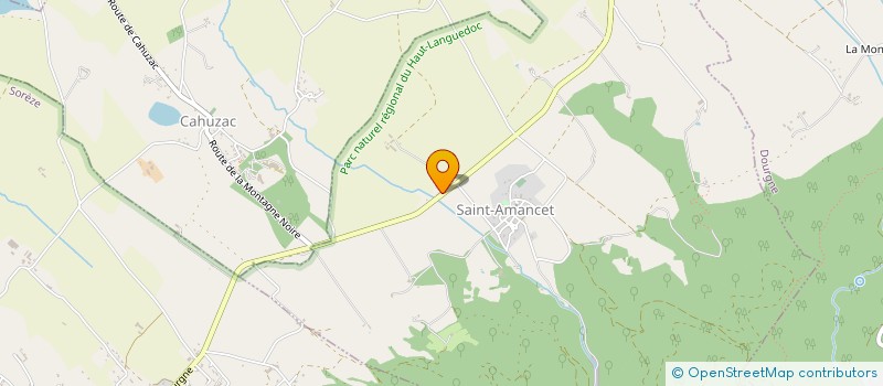 localisation de l'entreprise MADAME ISABELLE ROSSIGNOL  SAINT-AMANCET