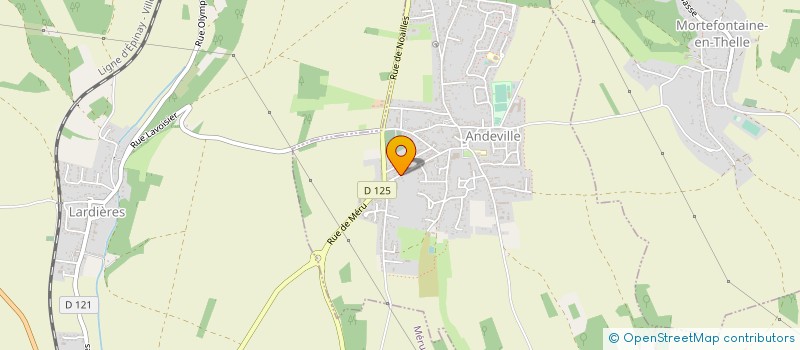 localisation de l'entreprise MADAME ISABELLE ROTTE-CAPET  ANDEVILLE