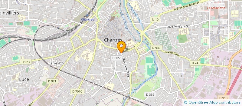 localisation de l'entreprise MADAME ISABELLE ROUAULT à CHARTRES