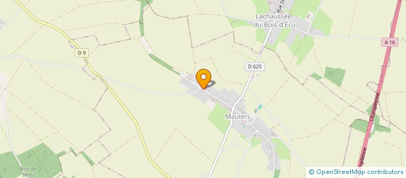 localisation de l'entreprise MADAME ISABELLE ROUGEAUX  MAULERS