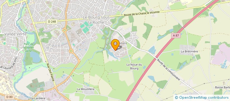 localisation de l'entreprise MADAME ISABELLE ROUGIER à LA ROCHE-SUR-YON