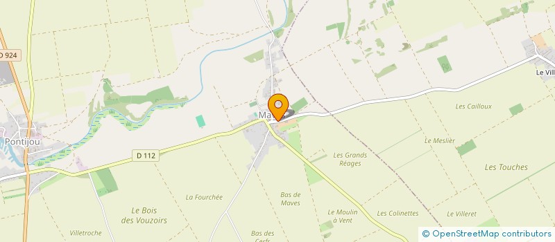 localisation de l'entreprise MADAME ISABELLE ROUSSEAU  BLOIS