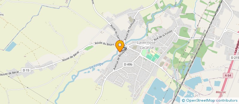 localisation de l'entreprise MADAME ISABELLE ROUSSEAU  MURET